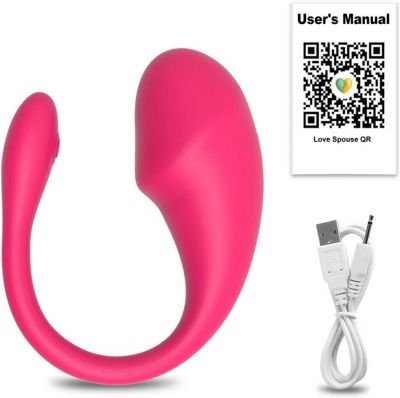 Trứng Rung Chữ U Điều Khiển Bằng App LoveSpouse | Kết Nối Không Dây | An Toàn Kín Đáo | Đa Chế Độ Rung | Pin Sạc USB | Đồ Chơi Người Lớn Cao Cấp | Vi Tính Hóc Môn | Trứng Rung Kết Nối Điện Thoại | Trứng Rung Kích Thích Điểm G
