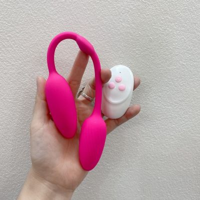 Trứng rung đôi Yuman hàng cao cấp sạc điện điều khiển từ xa Trứng rung Yuman trứng rung 2 đầu