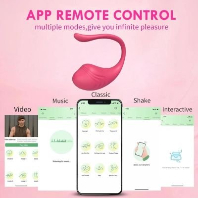 Trứng rung Little Tadpole | Điều khiển qua app Love Spouse | Trứng rung thông minh | Kích thích điểm G | Rung đa chế độ | Kết nối điện thoại | Đồ chơi tình yêu cao cấp | Cho nữ | Kín đáo | Chính hãng | Giá tốt | Vi Tính Hóc Môn