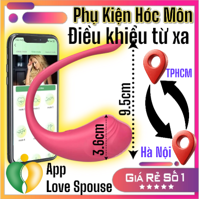 Trứng rung Little Tadpole | Điều khiển qua app Love Spouse | Trứng rung thông minh | Kích thích điểm G | Rung đa chế độ | Kết nối điện thoại | Đồ chơi tình yêu cao cấp | Cho nữ | Kín đáo | Chính hãng | Giá tốt | Vi Tính Hóc Môn