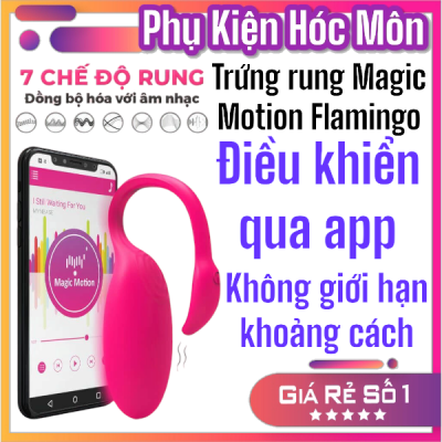 trứng rung điều khiển qua app thiên nga Flamingo, trứng rung thiên nga Flamingo loại xịn