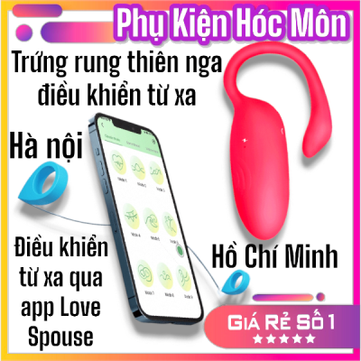 Trứng Rung Thiên Nga Flamingo Điều Khiển Từ Xa Bằng App love spouse