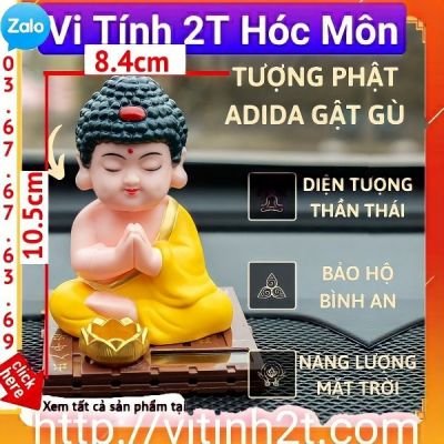 Hết hàng Tượng Phật Thích Ca Gật Gù Năng Lượng Mặt Trời