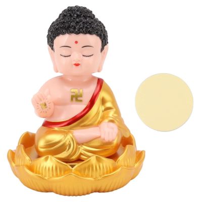 Tượng Phật Tổ Như Lai,Thích Ca Mâu Ni Toà Sen Gật Đầu Năng Lượng Mặt Trời MS456- Mang Lại May Mắn và Bình An Cho Gia Chủ