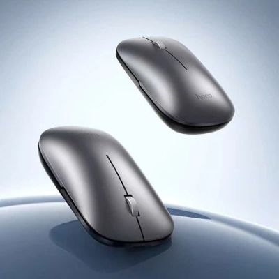 Chuột không dây HOCO GM43 kết nối Bluetooth và không dây 2.4GHz.