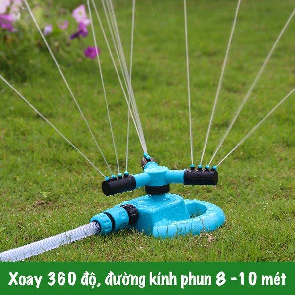 Vòi Tưới Nước Tự Động Xoay 360 độ Tiện Dụng Vòi Tưới Nước Tự Động Xoay 360 độ Tiện Dụng