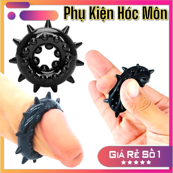 Vòng Đeo Dương Vật | Vòng Silicon Khóa Dương Vật Có Gai | Vòng Gai Cock Ring Snowflake | Kéo Dài Thời Gian | Tăng Khoái Cảm | An Toàn Cho Da | Dễ Vệ Sinh | Giá Tốt | Giao Kín | Chính Hãng | Đồ Chơi Tình Yêu | Vi Tính Hóc Môn